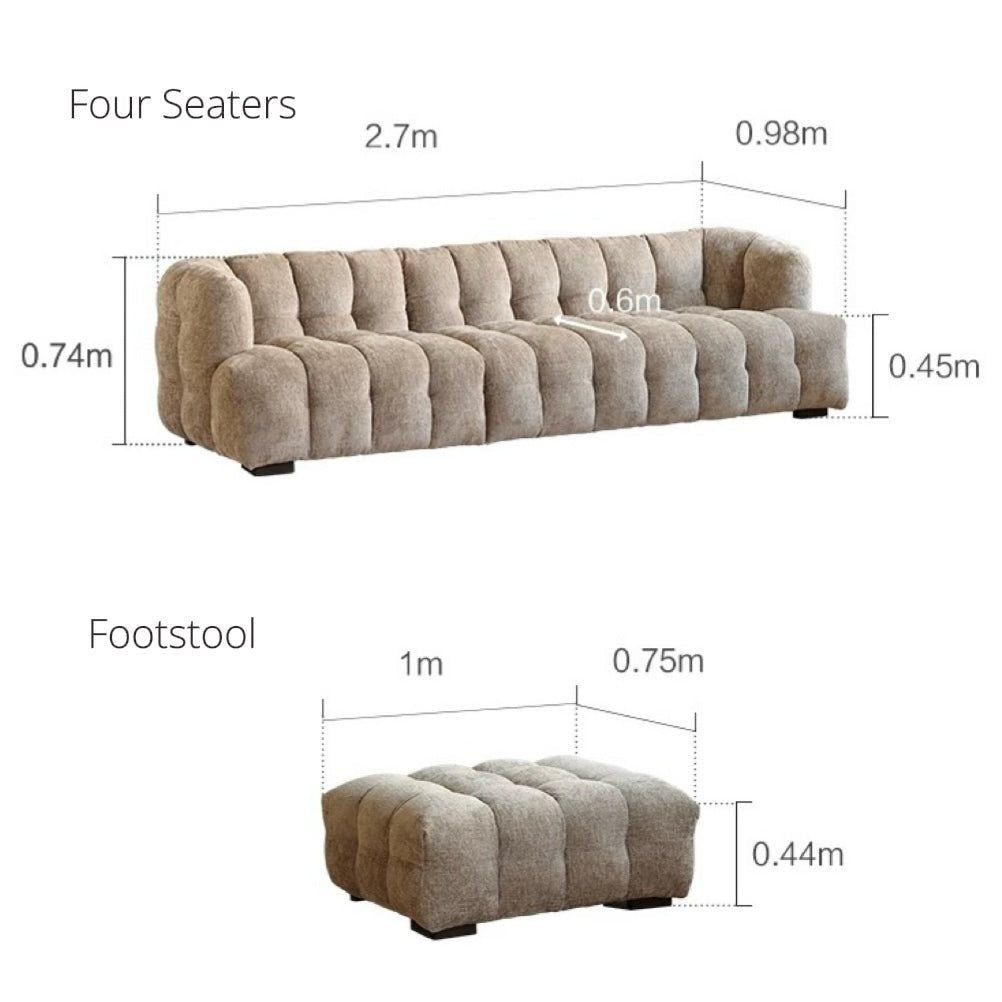 COZONI Blaine Sectional Sofa