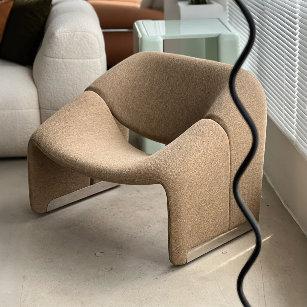 COZONI Chase Cotton Linen Armchair
