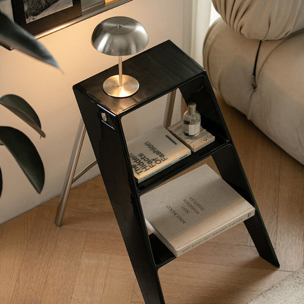 COZONI Folding Step Ladder - Black