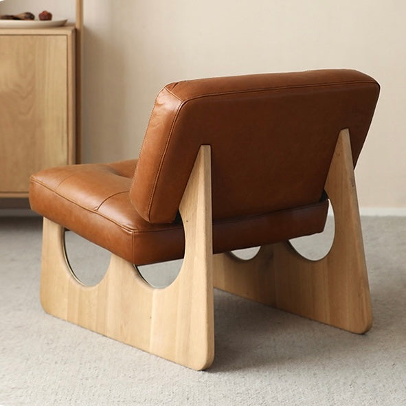 COZONI Ken Lounge Chair - Genuine Leather