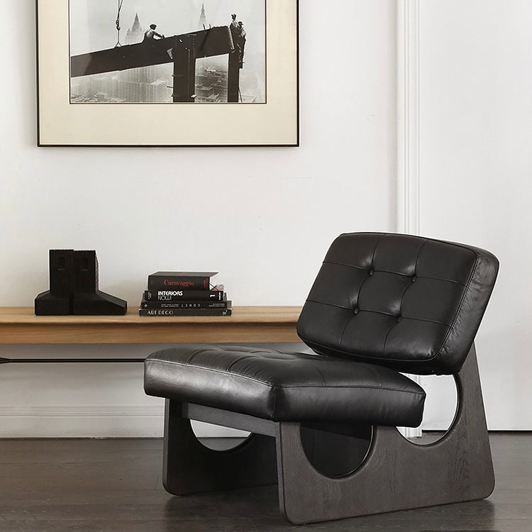 COZONI Ken Lounge Chair - Genuine Leather