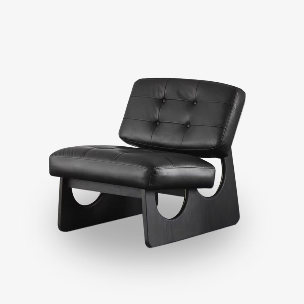COZONI Ken Lounge Chair - Genuine Leather