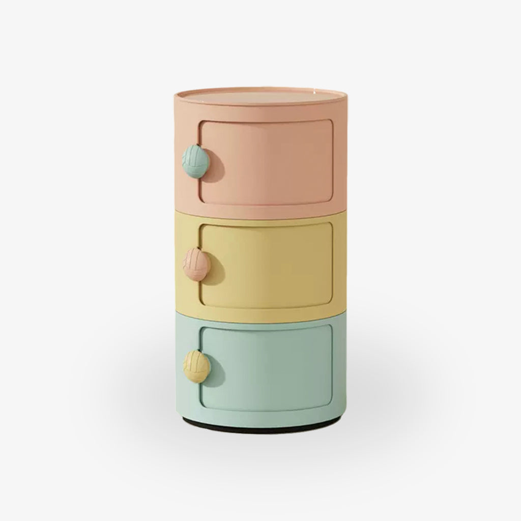 COZONI Kids‘ Round Storage Unit - 3 Tier