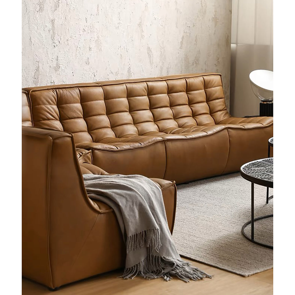 COZONI Nirvana Modules Sofa - Genuine Leather