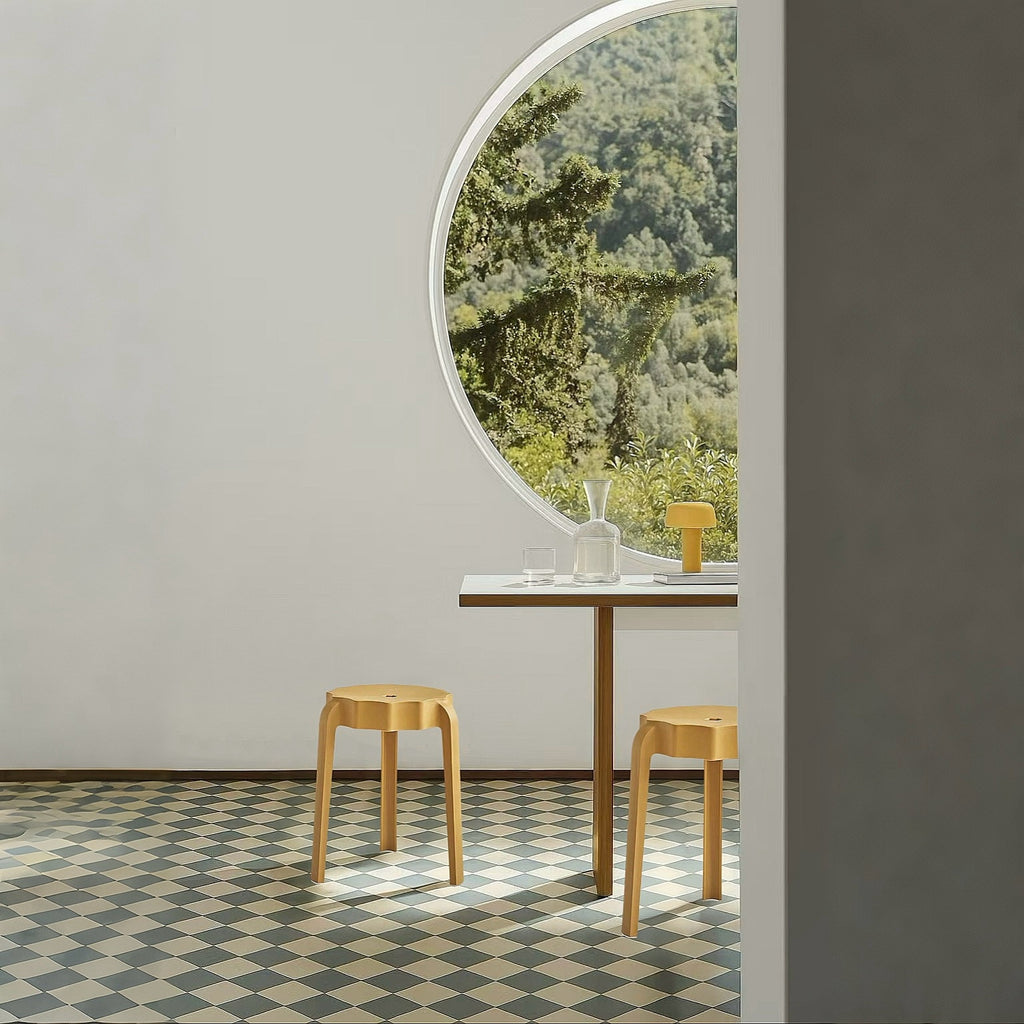 COZONI Set of 4 Petal Stools