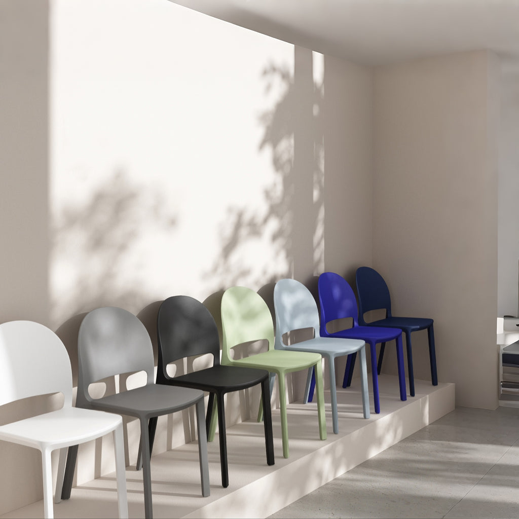 COZONI Tulip Stackable Dining Chair