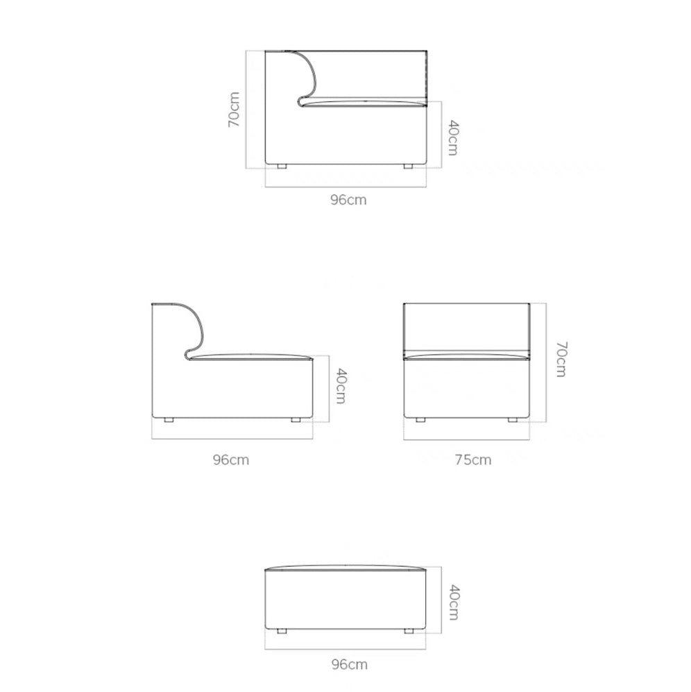 COZONI Kama Modular Sofa