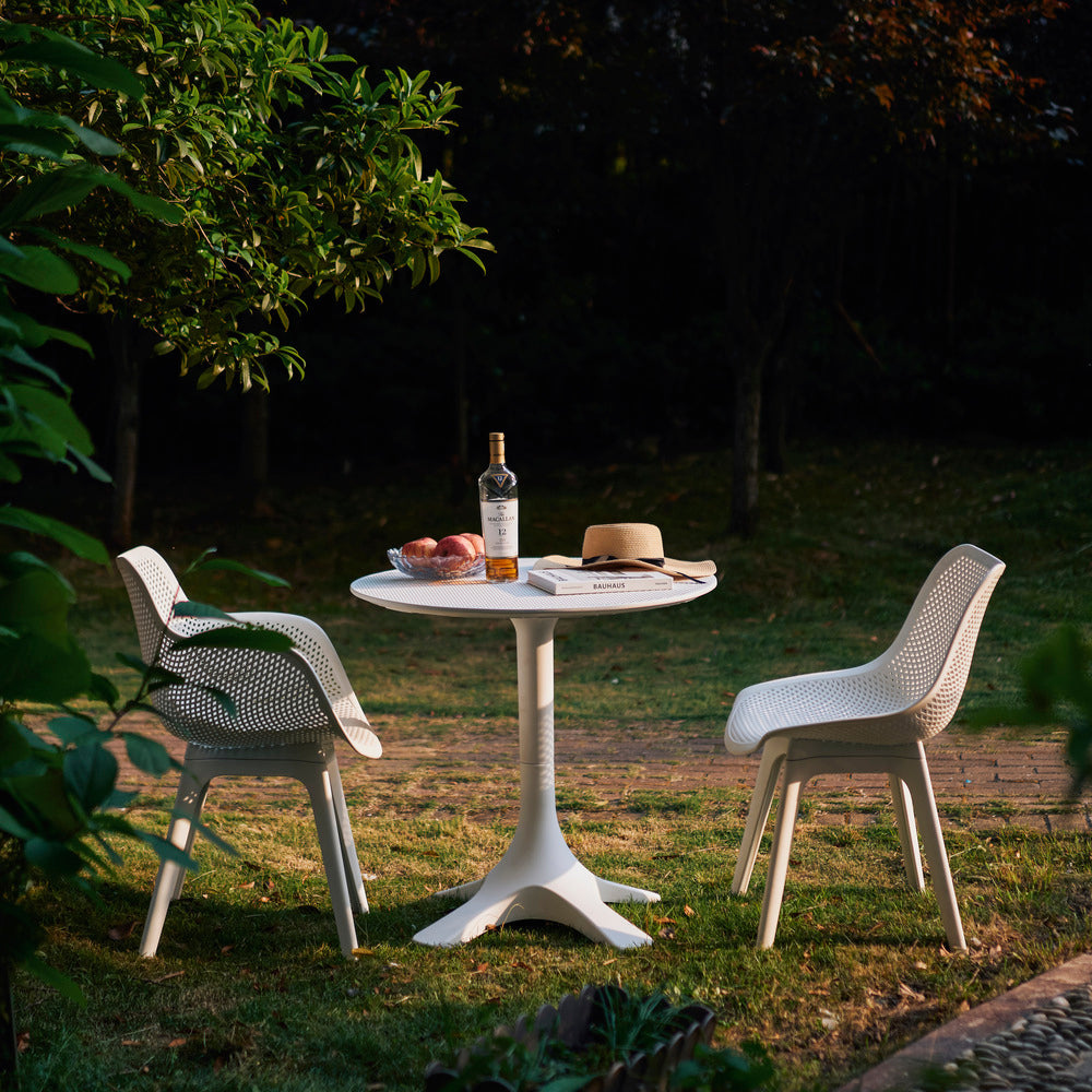 COZONI Mesh Bucket Dining Chair - Set of 4