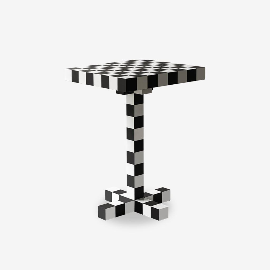 COZONI Checkerboard Side Table
