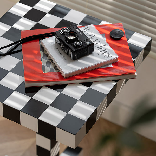 COZONI Checkerboard Side Table
