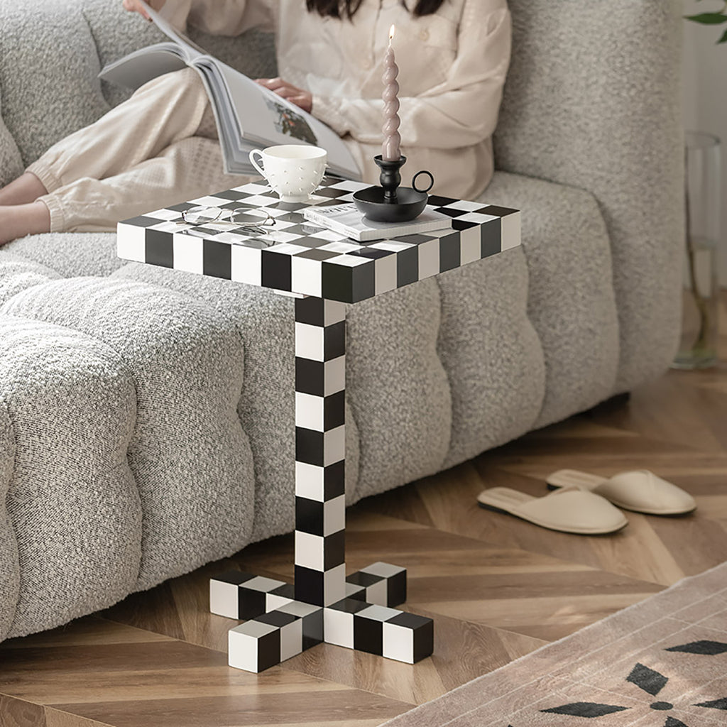 COZONI Checkerboard Side Table