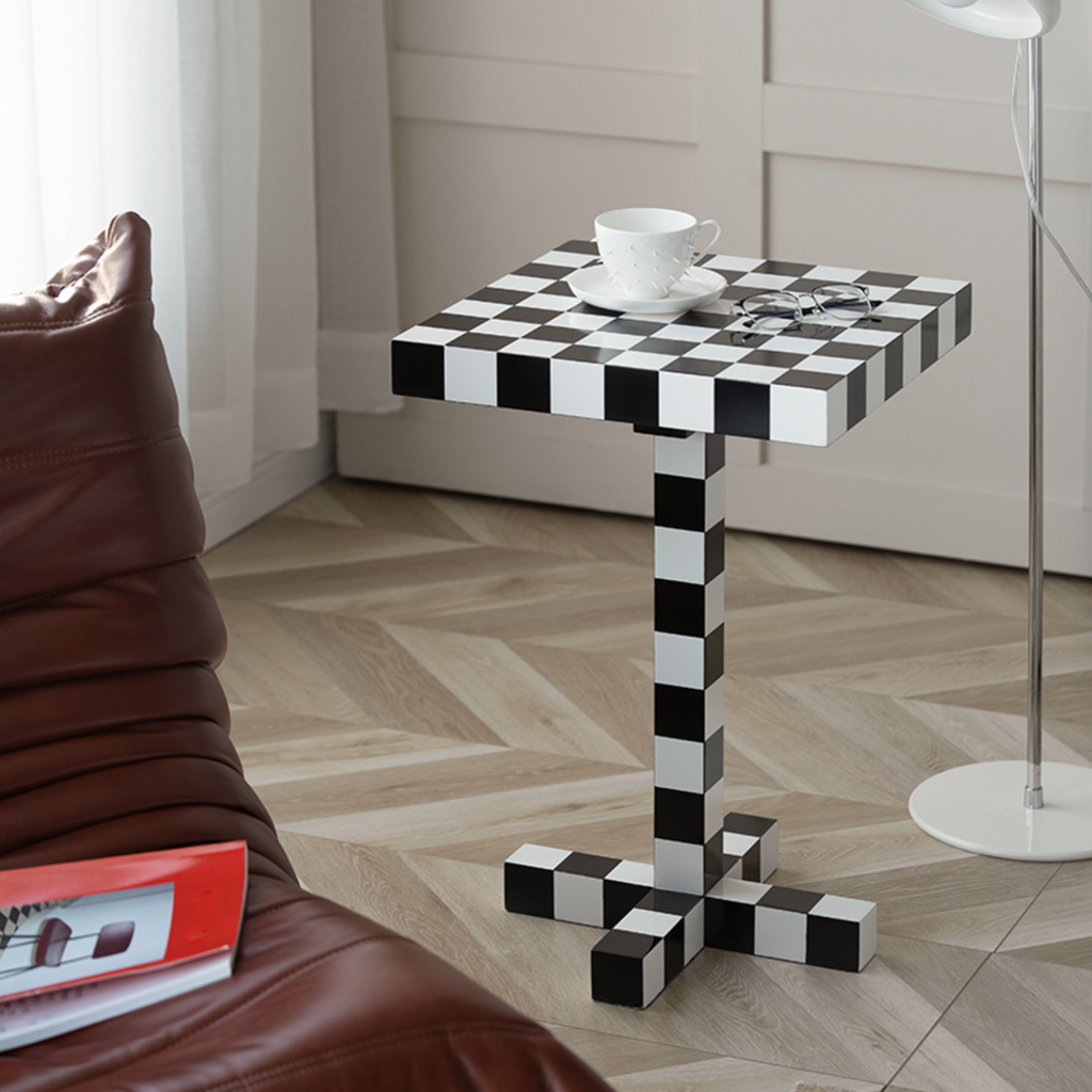 COZONI Checkerboard Side Table