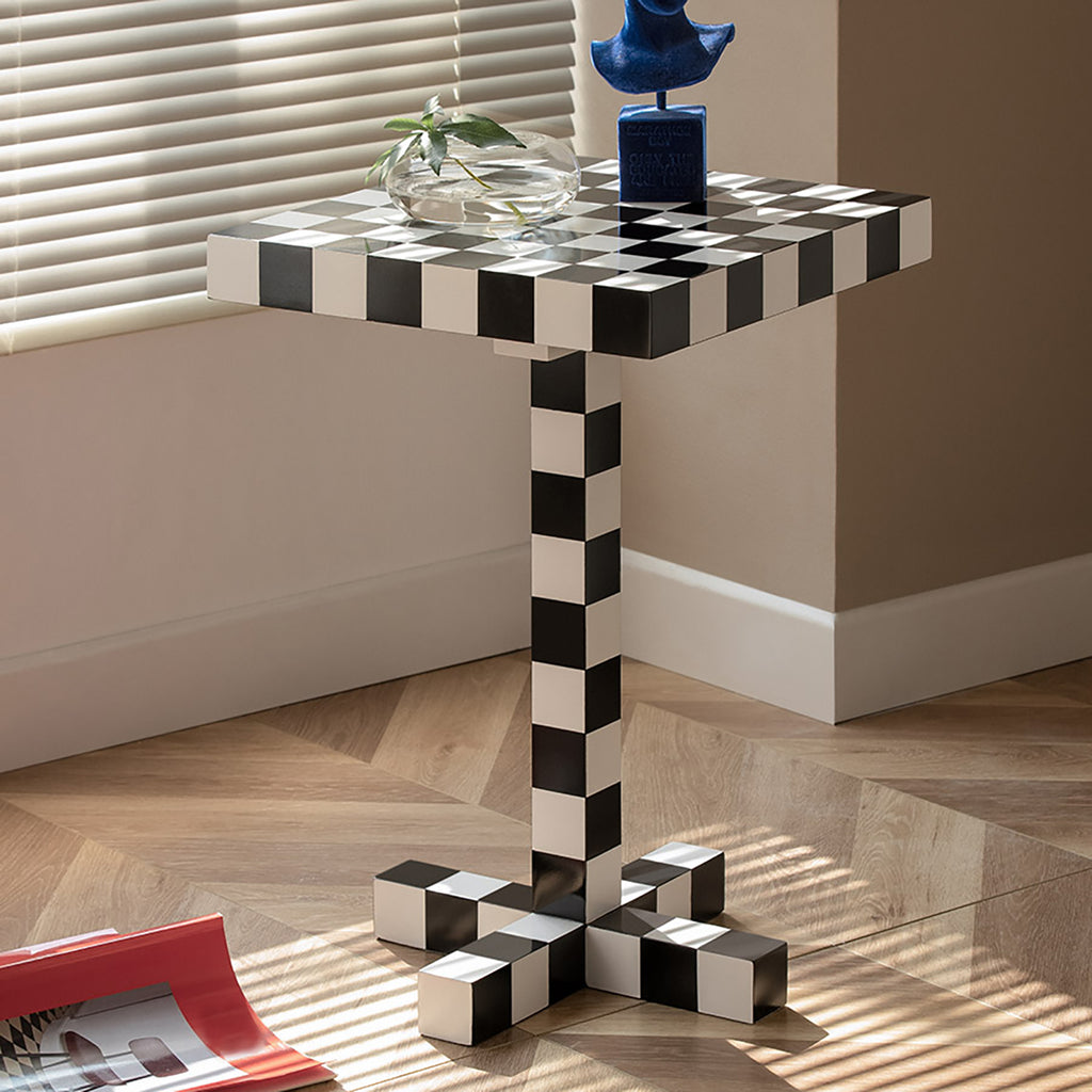 COZONI Checkerboard Side Table