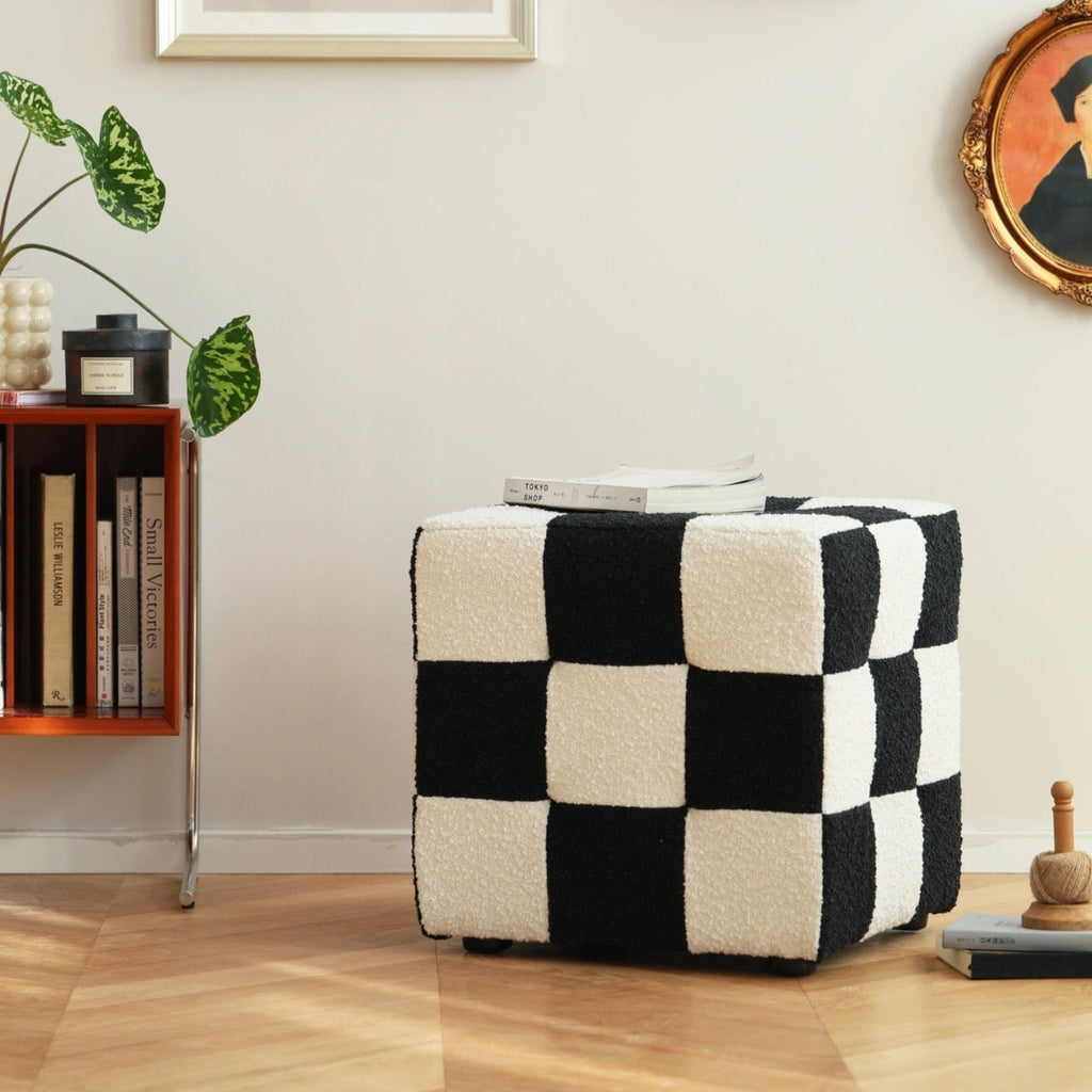 COZONI Checkerboard Stool