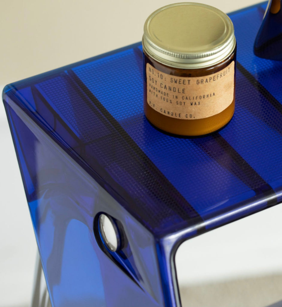 COZONI Folding Step Ladder (Smoke Blue)