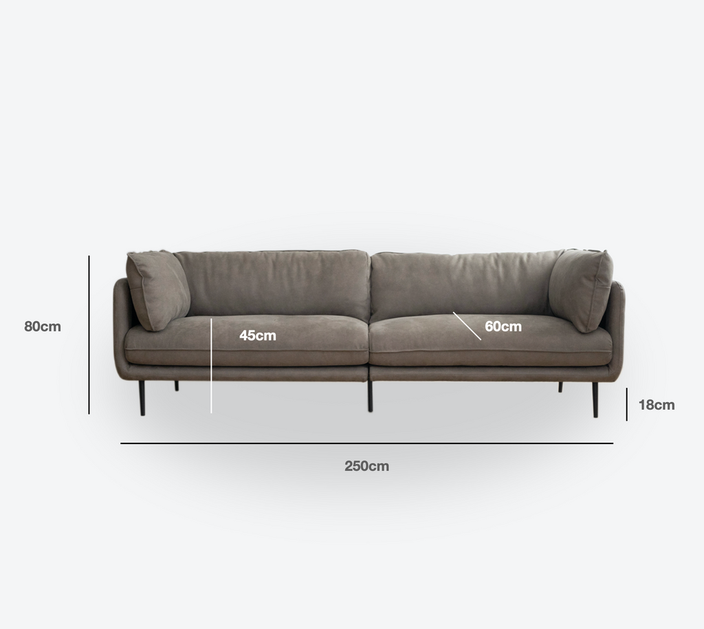 COZONI Pearce Sofa - 3/4 seater