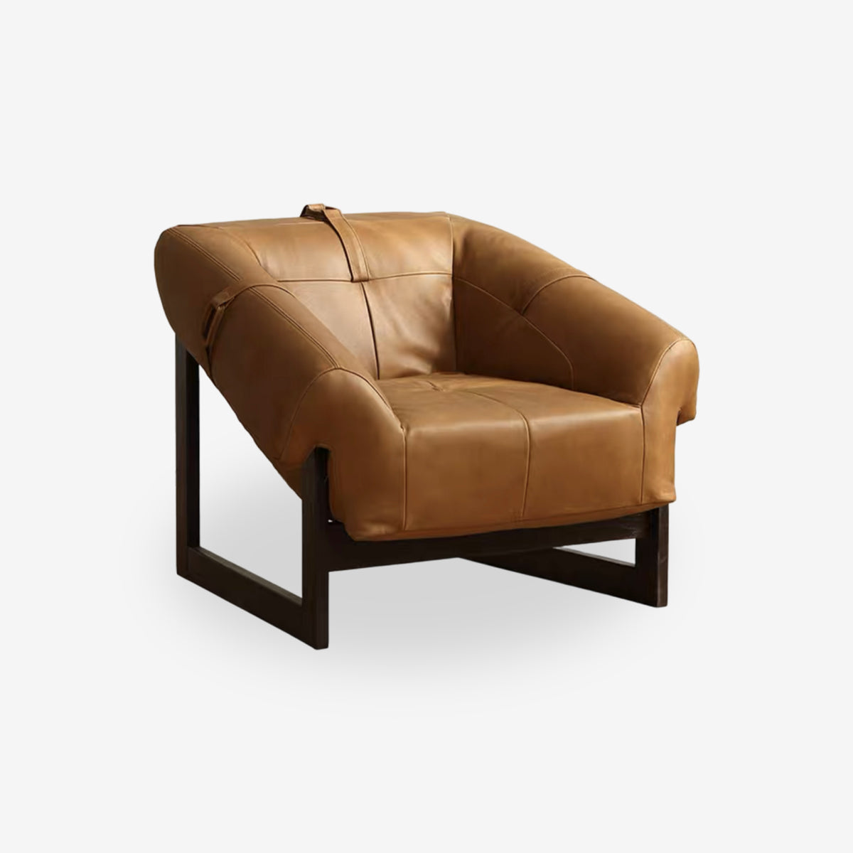 COZONI Eltham Lounge Chair Rich topgrain leather Armchair