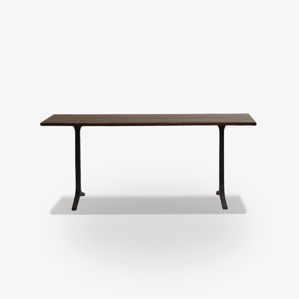 COZONI Esme Live Edge Wishbone Dining Table