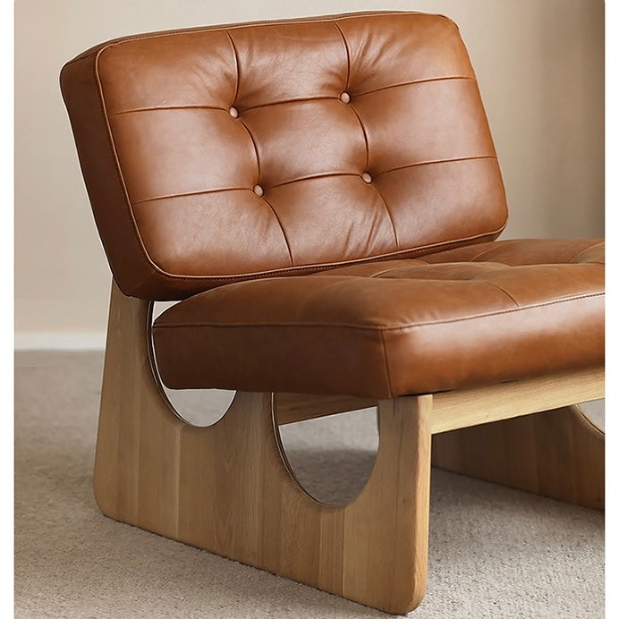 COZONI Ken Lounge Chair - Genuine Leather