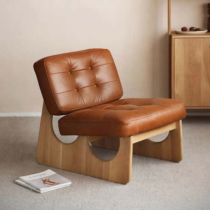 COZONI Ken Lounge Chair - Genuine Leather