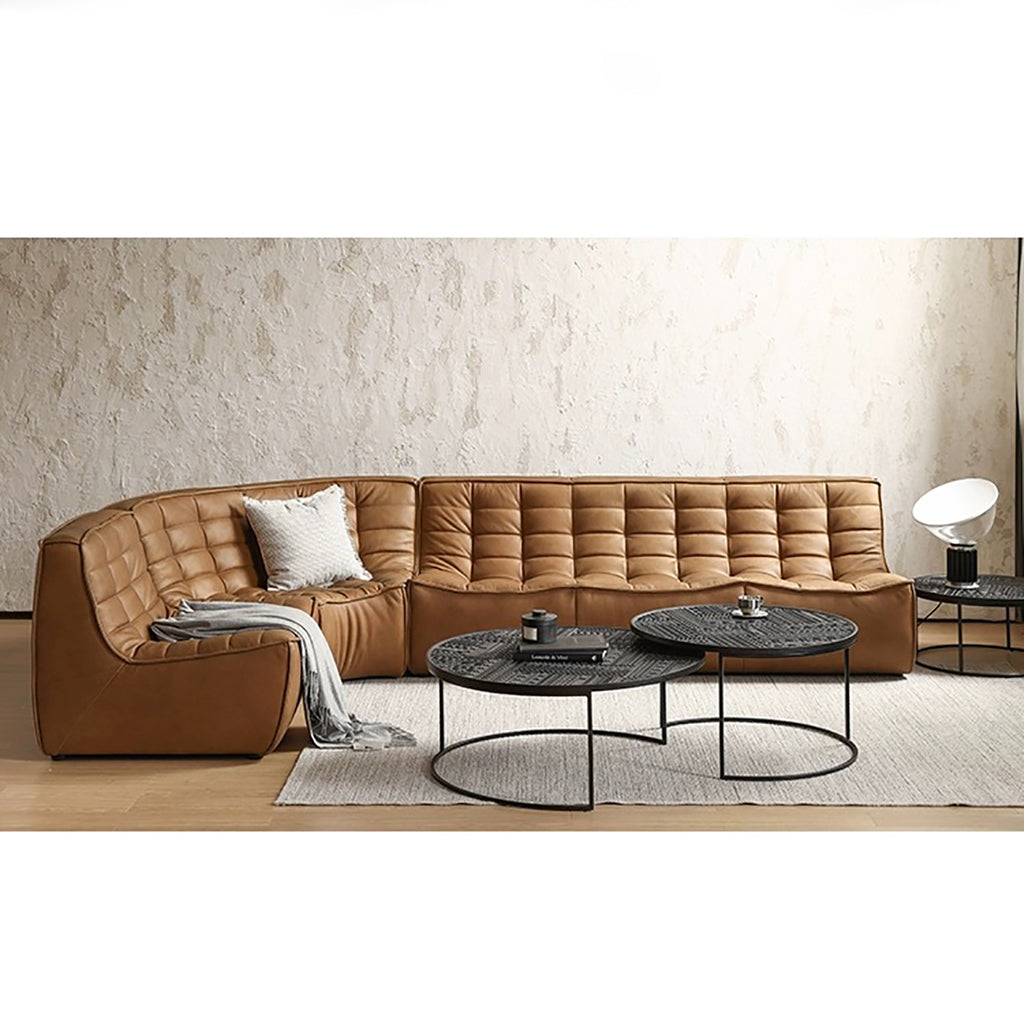 COZONI Nirvana Modules Sofa - Genuine Leather