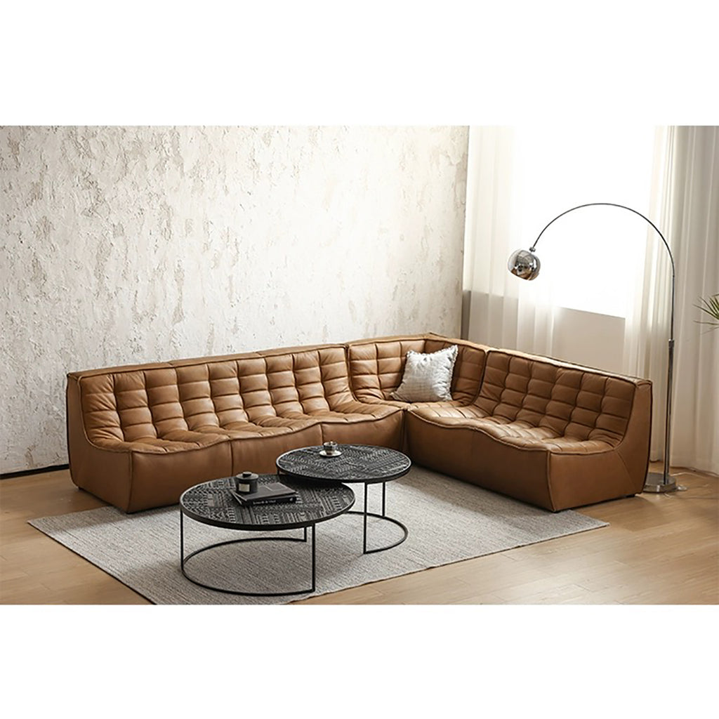 COZONI Nirvana Modules Sofa - Genuine Leather