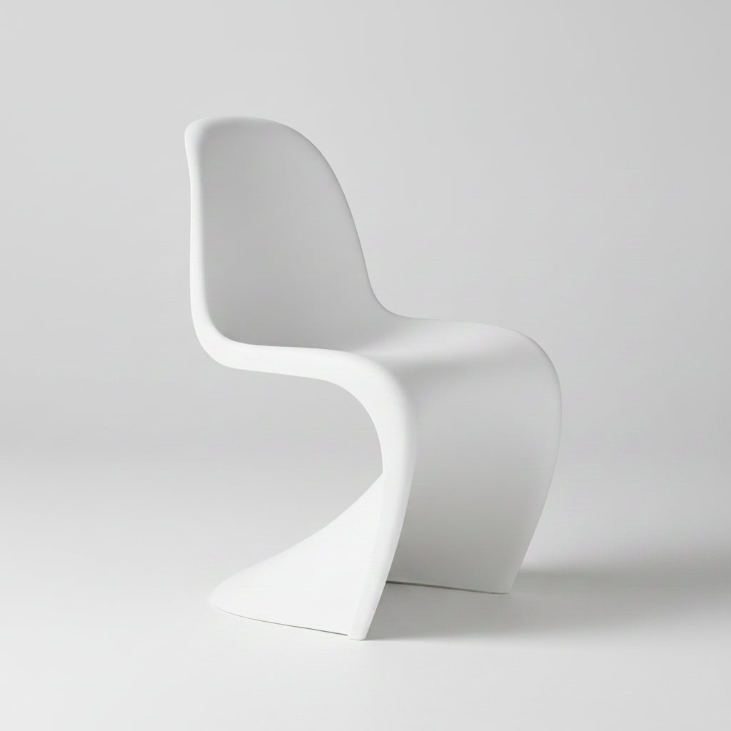 COZONI Set of 2 Anthropomorphic Chair (Matte White)