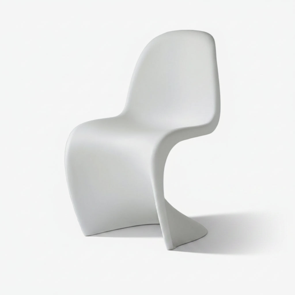 COZONI Set of 2 Anthropomorphic Chair (Matte White)