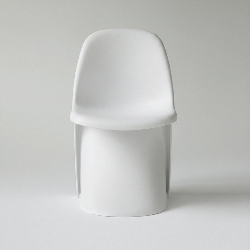 COZONI Set of 2 Anthropomorphic Chair (Matte White)