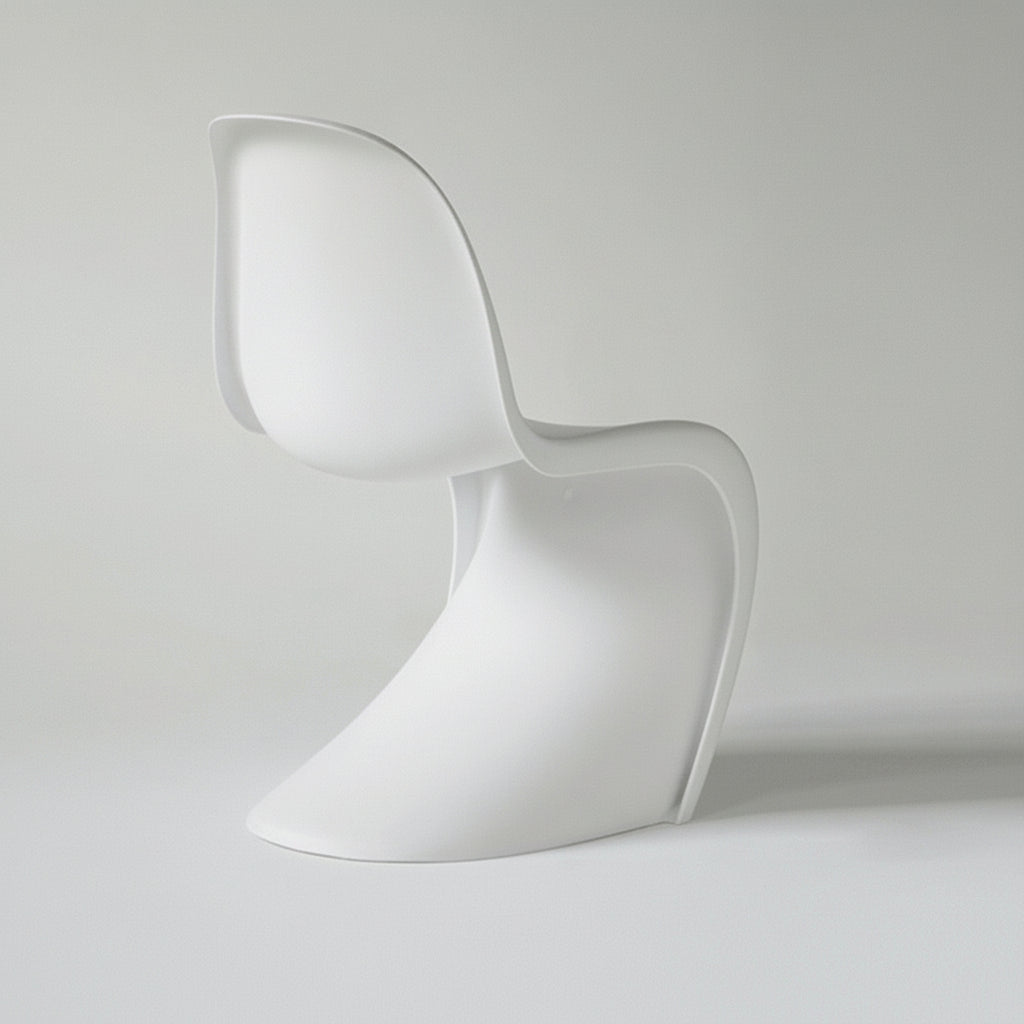 COZONI Set of 2 Anthropomorphic Chair (Matte White)