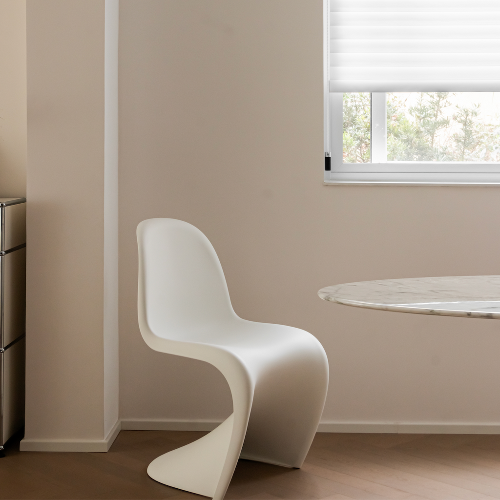 COZONI Set of 2 Anthropomorphic Chair (Matte White)