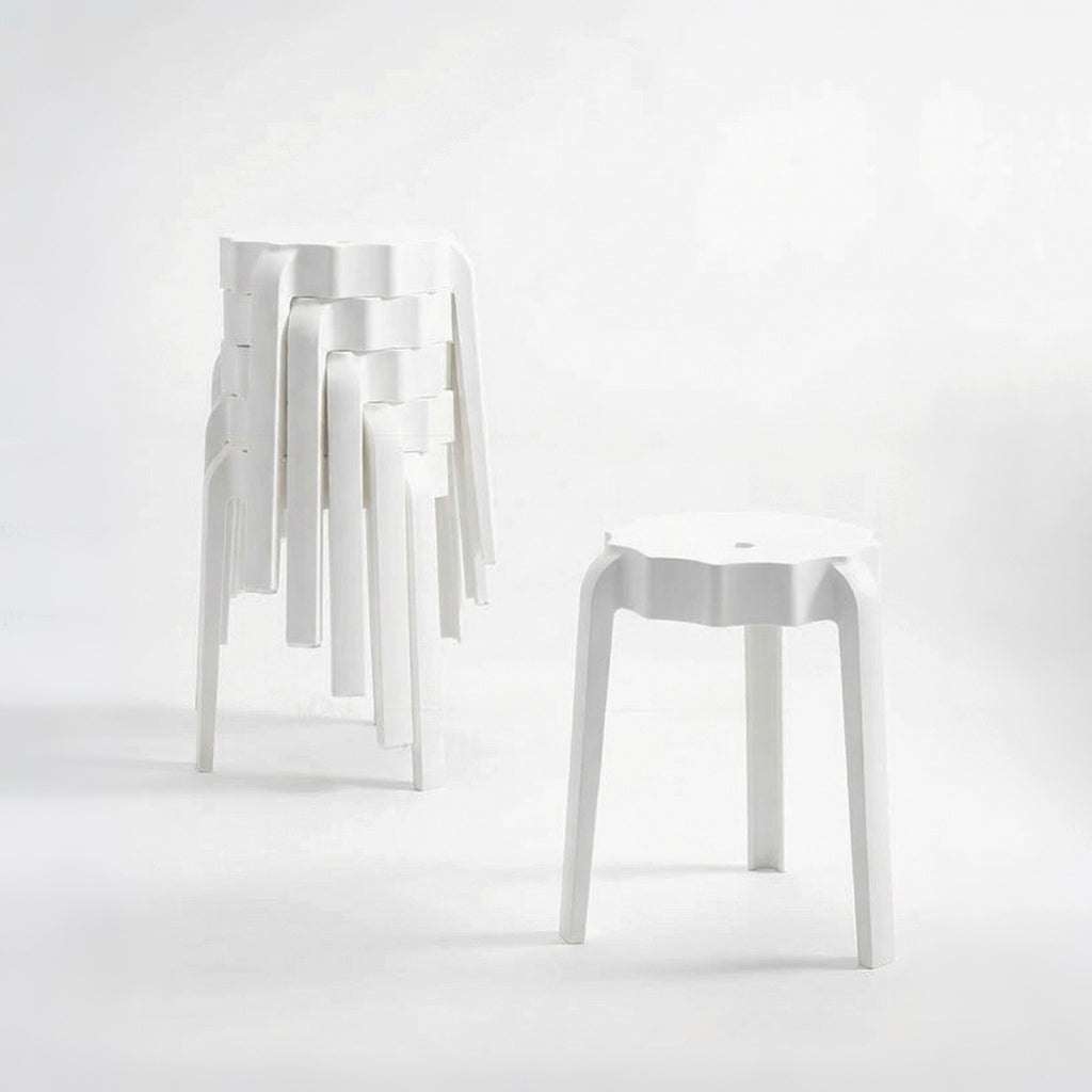 COZONI Set of 4 Petal Stools