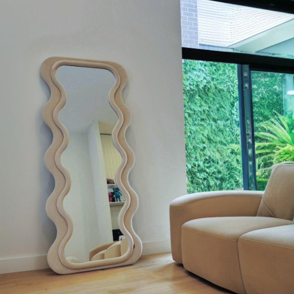 COZONI Wavy Floor Mirror