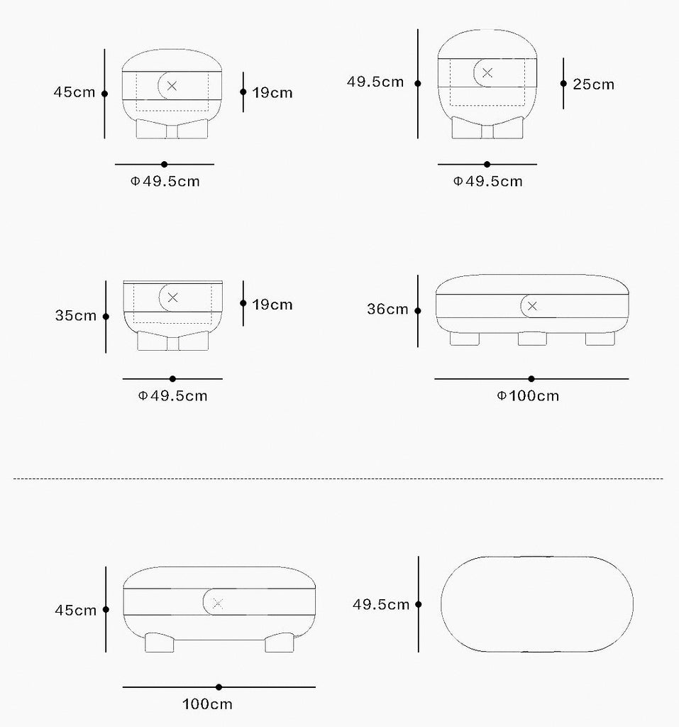 COZONI Mason Stool Collection