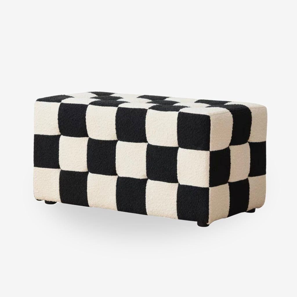 COZONI Checkerboard Bench Seat