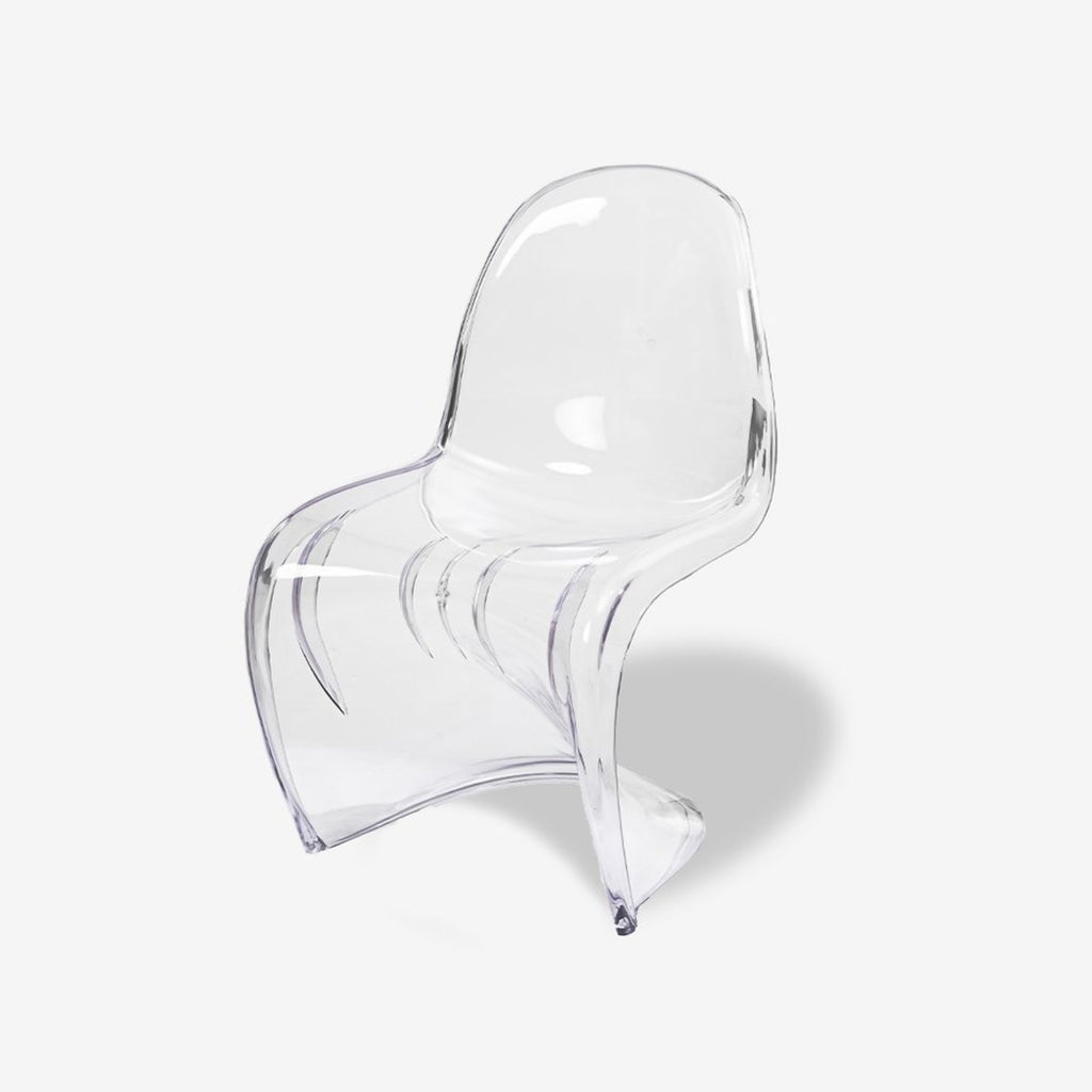 COZONI Set of 2 Anthropomorphic Chair (Transparent)