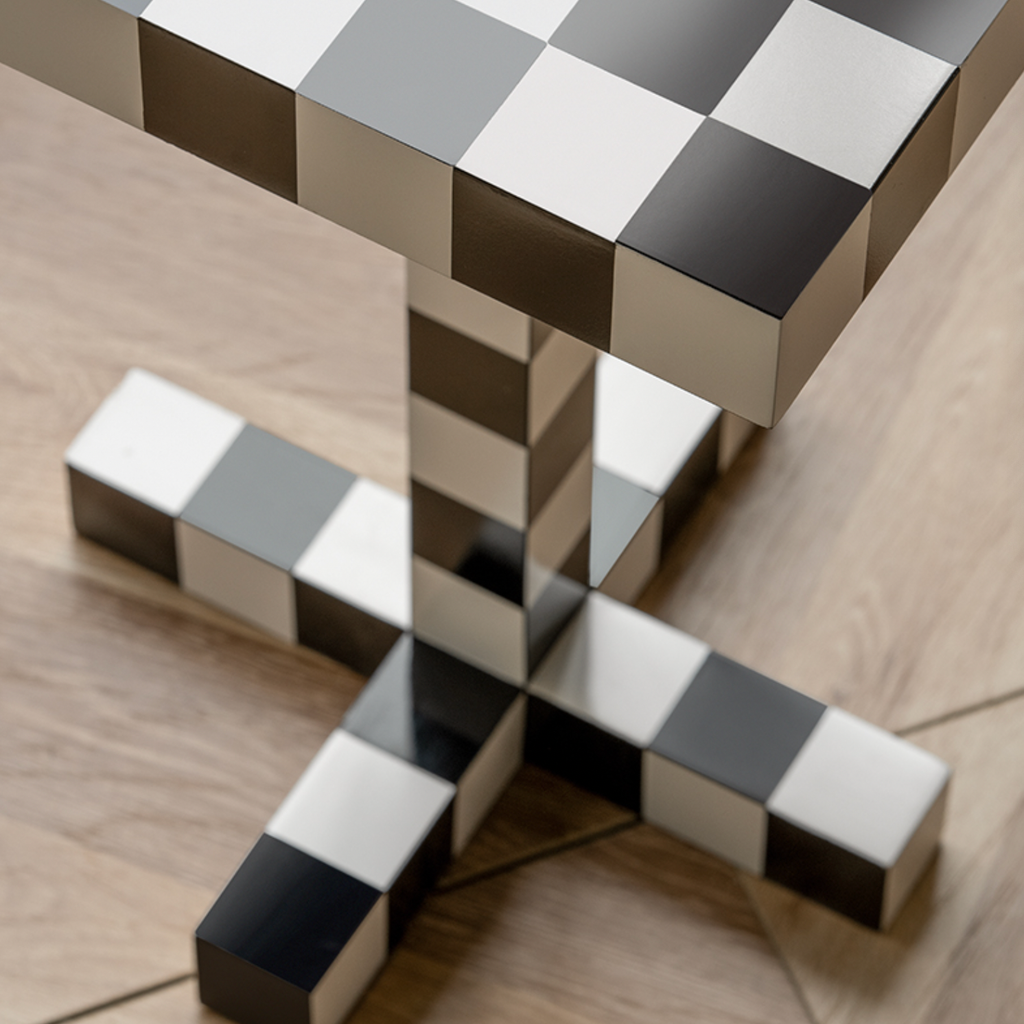 COZONI Checkerboard Side Table