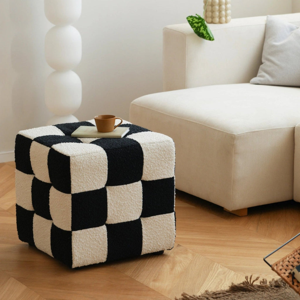 COZONI Checkerboard Stool