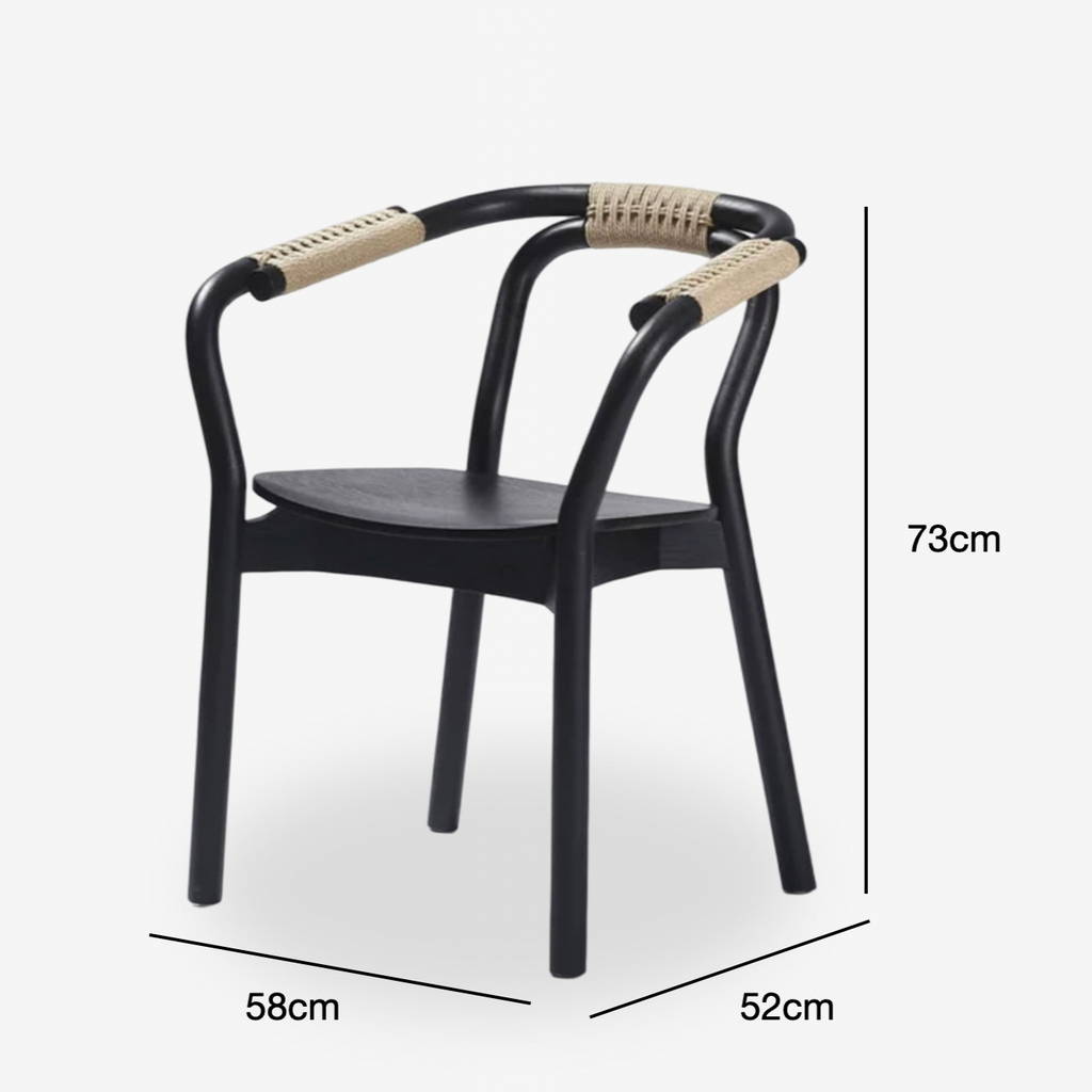 COZONI Kaito Knot Dining Chair